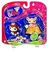 Littlest Pet Shop Exclusive Sportiest Pet Pairs Ape & Mouse with Flower