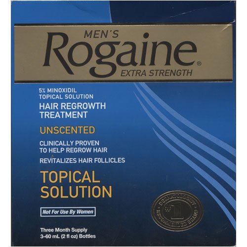 Childrens Toyshop  Health & Personal Care : Rogaine- Unscented Hair Regrowth Treatment, 3 Month Supply