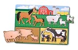 Farm Peg Puzzle Case Pack 2