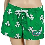 NCAA Florida Gators Ladies Kelly Green Fortune Boxer Shorts (X-Large)
