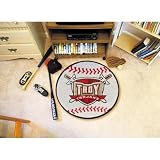 Troy State Trojans NCAA Baseball Round Floor Mat (29)