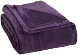 Springs Home Coral Fleece Blanket, Full/Queen, Amethyst