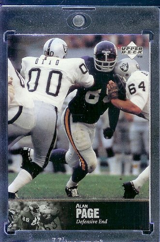 1997 Upper Deck Legends # 58 Alan Page Minnesota Vikings Football Card - Mint !!