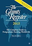 Image of The Grants Register 2013: The Complete Guide to Postgraduate Funding Worldwide