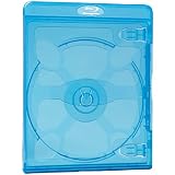 Verbatim 97970 Blu-Ray DVD Cases Bulk, Blue, 25-Pack