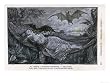Vampire Bat Bites the Neck of a Sleeping Girl in as Hammock Giclee Poster Print, 12x16