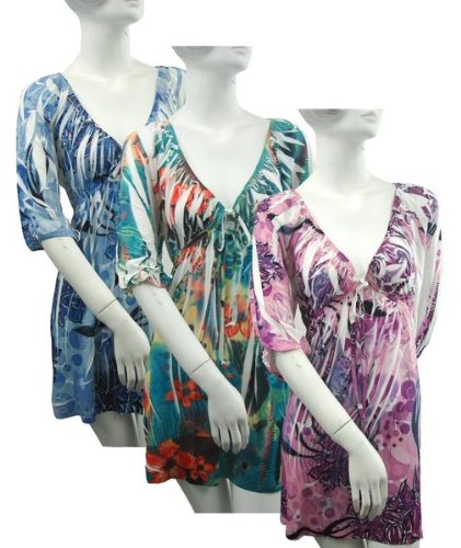 Women's Plus Size Trendy Tops Case Pack 12