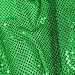 Emerald Green Dress Emerald Green Sequins Dress Fabric - per 2 metres