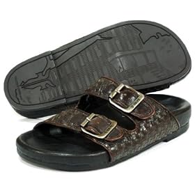 Frye 'Max' Slide Sandals Mens - Brown by FRYE