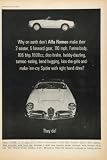 1964 Alfa Romeo Giulia 1600 SPIDER Right Hand Drive Ad - Original Print Ad