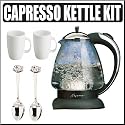Capresso 259.03 H2O Plus Glass Water Kettle w/ Accessories