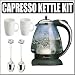 Capresso H2O Classic Glass Water Kettle w/ Coffee Bundle