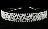 Bridal Party Wedding Veil Crystal Headband Tiara T99