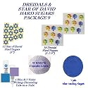 Jewish Cakes - Driedal & Star of David Do-it-Yourself Package 10 - 108 Total Pieces