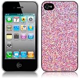 from Qubits Iphone 4 / Iphone 4G Glitter Back Cover Case - Pink