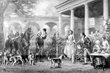 George Washington & The Return from the Hunt [16 x 24 Photograph]