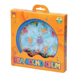 Mini Sea Sound Drum Musical Toy by Edushape