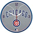 Chicago Cubs MLB Round Wall Clock
