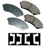 Akebono ACT699 ProACT Ultra-Premium Ceramic Brake Pad Set by Akebono
