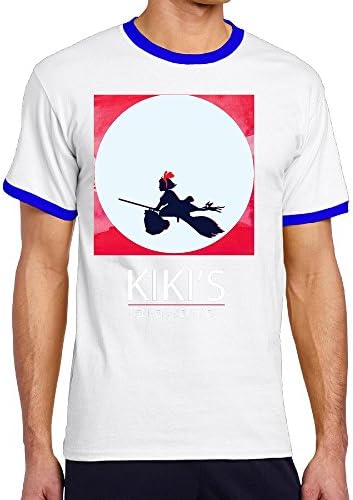 Kiki's Delivery Service Contract Color T Shirt For Men O-Neck S RoyalBlue