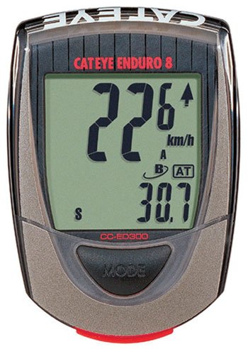 Buy Cateye CC-ED300 Enduro 8-Function Bicycle Computer by Cateye
