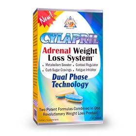 Cylapril Adrenal Weight Loss System, Dual Phase Technology, 90-Tablets