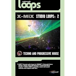 CAKEWALK X-MiX Studio Loops 2: Techno and Progressive House ( Windows Macintosh ) by Cakewalk