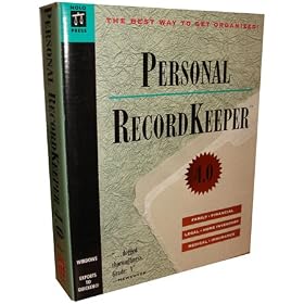 Personal Record Keeper Version 4.0 for Windows