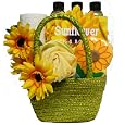 Big Save Sunflower Spree Spa Bath and Body Gift Basket Set
