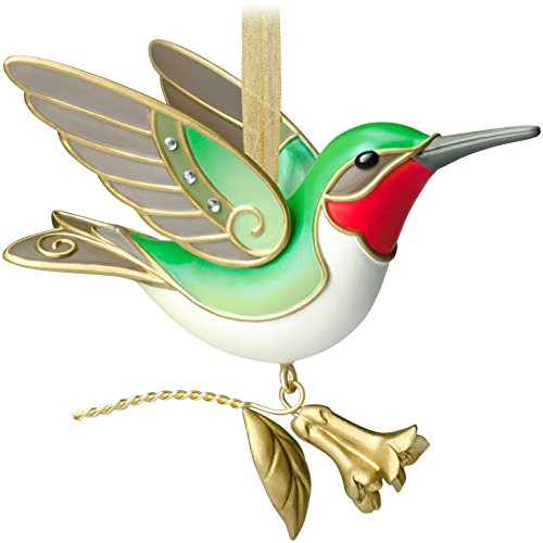 Hummingbird 10th In The Beauty Of Birds Series – 2014 Hallmark Keepsake Ornament