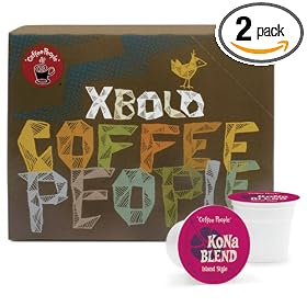 Coffee People Extra Bold Kona Blend, 24-Count K-Cups for Keurig Brewers (Pack of 2)