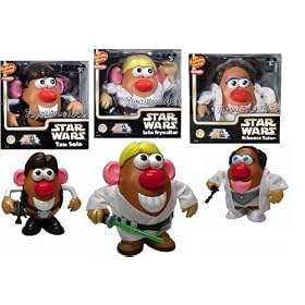 Mr. Potato Head Star Wars Disney Exclusive Luke Leia Han Solo