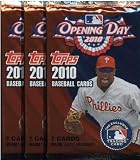 3 Packs of 2010 Topps Opening Day Baseball Hobby Pack (Lot of 3 - 7 Cards/Pack)