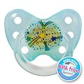 Baby Nova SILIKON Schnuller Dentistar Gr.2 ab 1. Zahn Schnullerschild in t�rkis