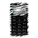 Zebra Skin Black and White Stripes Snap-On Hard Crystal Cover Case for Verizon LG enV2 VX9100 Cell Phone