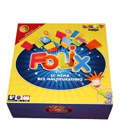 Folix Le Memo Des Multiplications - Anaton's Editions - 106734198 - Jeu de Cartes -  M�daille D'Or L�pine 2008
