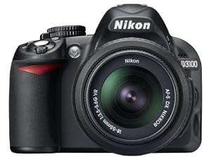 Nikon D3100 Digital SLR Camera with 18-55mm VR Lens Kit (14.2MP) 3 inch LCD
