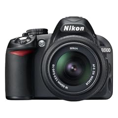 Nikon D3100 SLR-Digitalkamera (14 Megapixel, Live View, Full-HD-Videofunktion) Kit inkl. AF-S DX 18-55 VR Objektiv schwarz