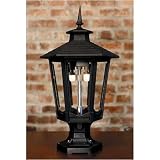 Gas Light America GL1600 Cast Aluminum Natural Gas Light With Dual Inverted Mantle Burner On Pedestal Mount