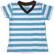 Swedish Kids 2 Year Unisex Rander Turquoise Stripe Tee