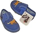 Haflinger Hausschuhe Slipper Jungen Hoppla-Hopp blau
