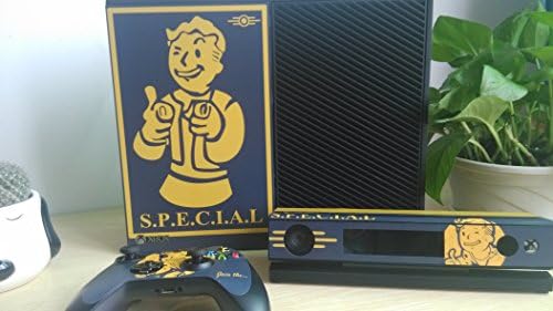 Xenoverse Designer Skin Sticker for the Xbox One Console With Two Wireless Controller Decals - Fallout 4:Special