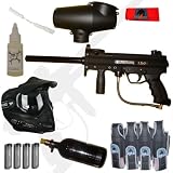 Tippmann A-5 E Grip 3 Star Nitro Paintball Gun Package