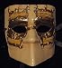 Mask Mardi Gras Mardi Gras Ivory Gold Music Halloween Party