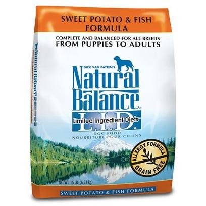 Dry Dog Food With Seafood Recipe:Natural Balance Natural Balance Fish and Sweet Potato for Dogs Lid Fish & Sweet Potato Dry Dog F Dry Food