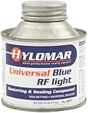 Valco Cincinnati 71260 Hylomar Compound Blue Medium Sealant - 250 ml Brush-Top Can