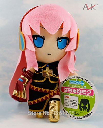 Rosy Women 11"27Cm Vocaloid Hatsune Miku Megurine Luka Plush Toy Soft Doll For Girl