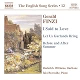 Finzi - Songs for Baritone and Piano