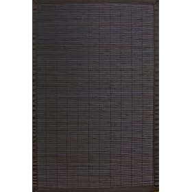 Anji Mountain Bamboo Rug Co. Villager Ebony Bamboo Rug 7' x 10'