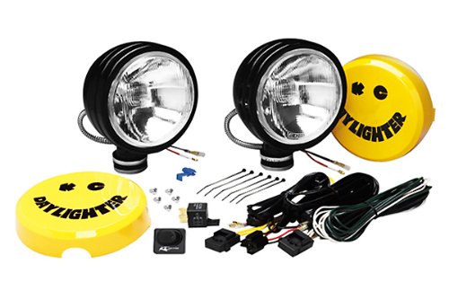 KC HiLiTES 634 Daylighter Black 130w Driving Light System